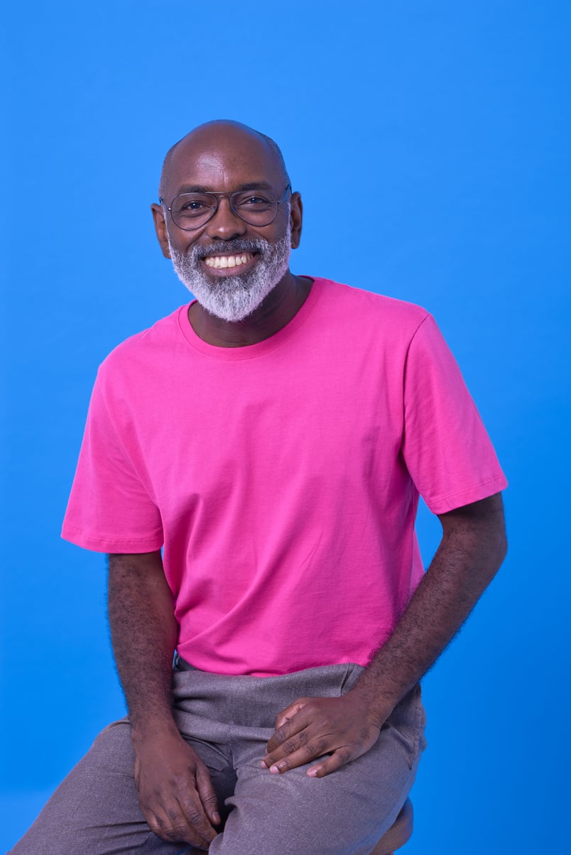 Bold & Punchy Headshots Portrait of a Man